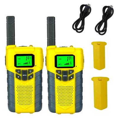 Детская рация inYYTer, T667, с USB-зарядкой, Набор из 2 шт., Легкая и компактная, Идеальный подарок для детей, Подходит для использования в помещении и на улице