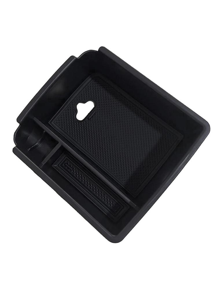 Ящик для хранения в центральном подлокотнике автомобиля для Volkswagen VW Tiguan Mk2 2016 - 2020 контейнер для перчаток органайзер чехол автомобильные аксессуары