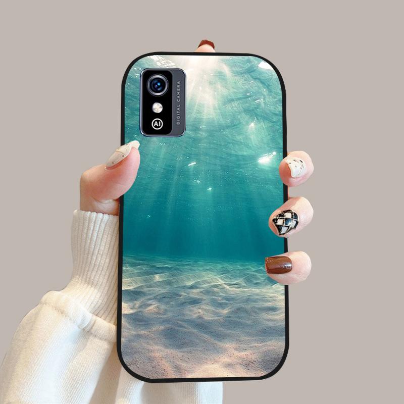 Чехол для ZTE Blade L9 Мягкий Силикон ТПУ Цветной Покрашенный Чехол-бампер для ZTE Blade L8 Роскошные Защитные Fundas Бамперные Чехлы