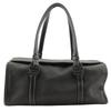 Vala Handbag Black Canvas Women Used