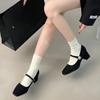 Women's Elegant Kitten Heels  Jones Shoes Fall  Luxury Office Designer New Shallow Mouth Mujer Pump Zapatos