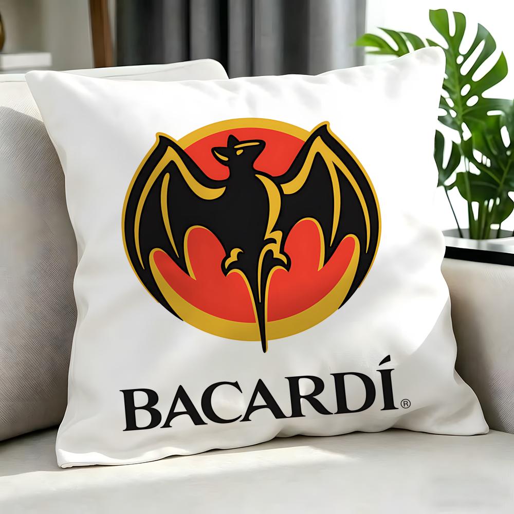 Alcohol Bacardi Cushion Cover Cushion Cover Set 4Pcs 50X50 45X45 40X40 Pillowcase Decorative Sofa Home Decor