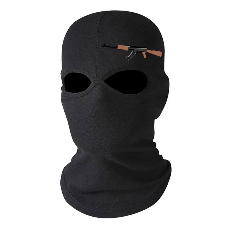 Full Face Balaclava Mask Tactical CS Winter Ski Cycling Hat Sun Protection Scarf Outdoor Sports Private Custom DIY Beanie