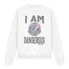 Top Gun Unisex Adult I Am Dangerous Sweatshirt