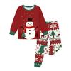 Children's Fashion Suit Skirt Round Neck Long Sleeve Top Pants
