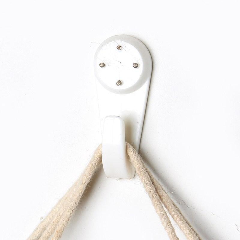 10 шт. настенные украшения, установка, бесшовные крючки, гвозди, кухня, гостиная, спальня, дом, повседневное висение, настенный невидимый крючок, белый