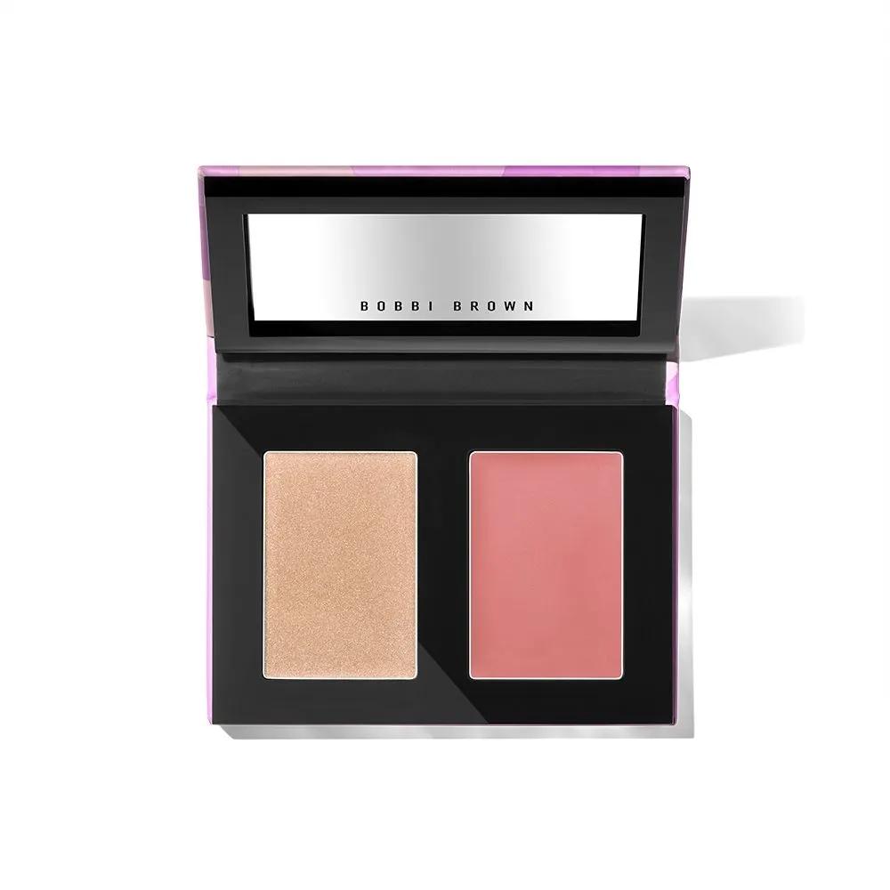 Bobbi Brown Хайлайтер Кремовый Контуринг Макияж Сияние Горшочек Румяна Дуэт