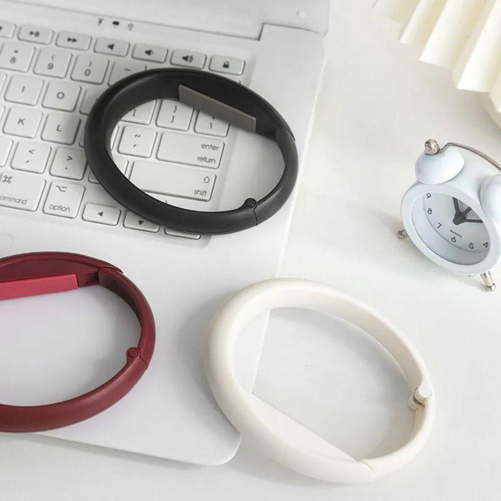 Durable Portable Desk Side Hanging Bag Hook Multifunctional Removable Table Bag Hanger Plastic Adjustable Travel Bag Organizer