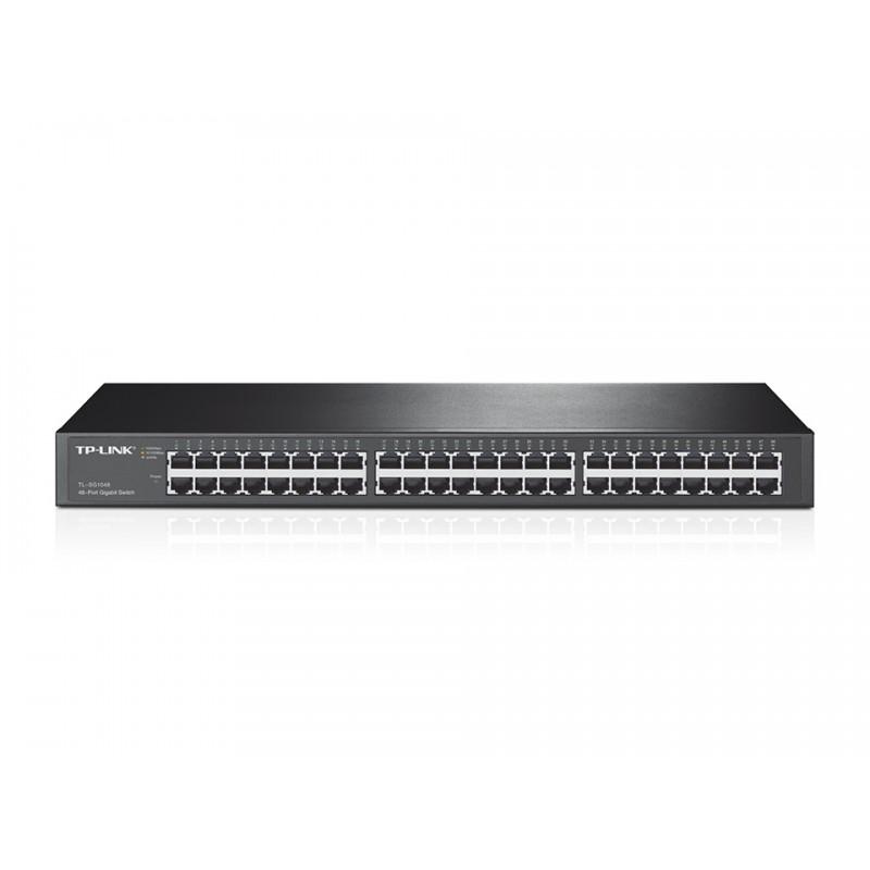 Tp-Link Switch 48 Gigabit Ports - 10/100/1000 Mbps-TL-SG1048