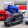 Inertia Toy Car: Educational Children's Ambulance Model