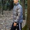 Adidas Outdoor Sports Warm Down Jacket Winter Men Outerwear Gray GV5349