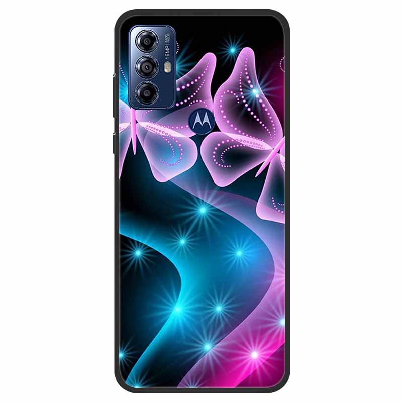 Чехол для Motorola Moto G Play 2023 Мягкий силиконовый задний чехол для Moto G Play 2023 Чехол GPlay 2023 Черная крышка для телефона