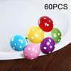  60Pcs Artificial Mini Mushroom Fairy Garden Moss Resin Crafts Garden Decor