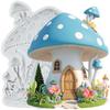 Mushroom Silicone Mold Mushroom House Fondant Molds Cake Decorating Tools Cupcake Topper Candy Sugar Craft Gum Paste Polymer Clay