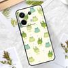 Cute Green Frog Case For Xiaomi Redmi Note 14 13 12 11 10 9 15 Pro Plus Redmi 15 10C 12C 13C 14C 15C Cover