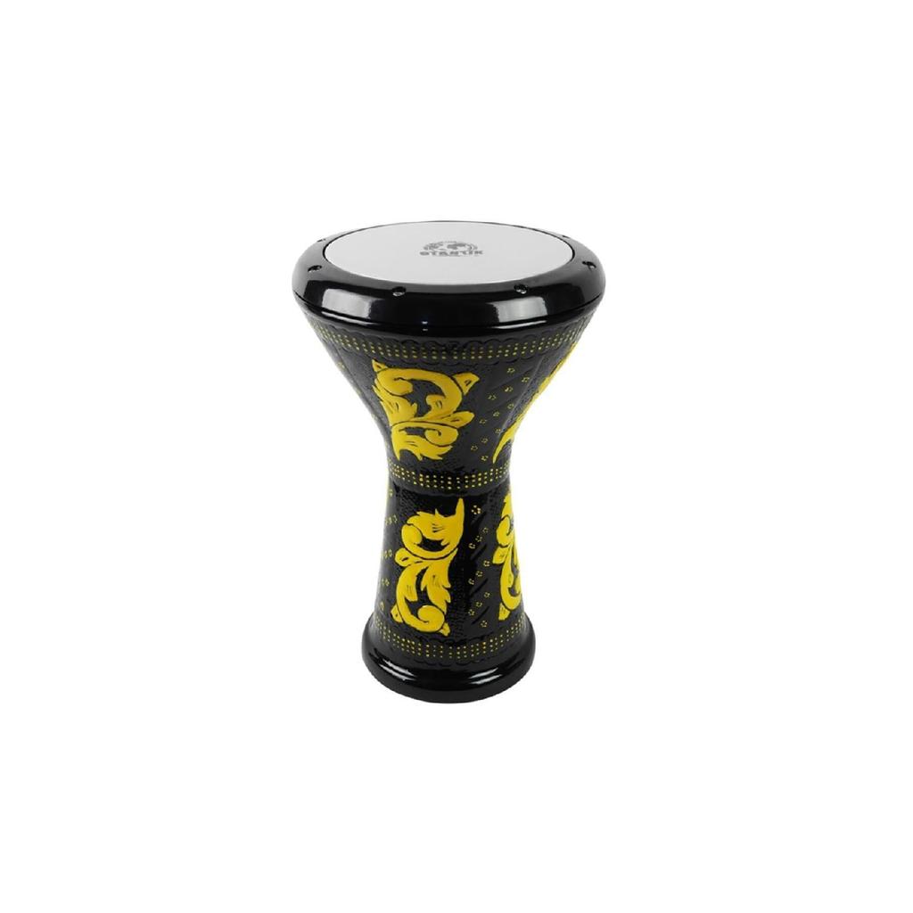 Литой османский желтый мотив Дарбука (барабан, Думбек, Перкуссия)