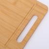 Бамбуковая разделочная доска Утолщенная Двусторонняя Разделочная доска Кухонная Разделочная панель с Вертикальным Хранением Защита от Плесени Стол для Нарезки Фруктов