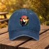Tropical Toucan Sunset Print Baseball Cap Unisex Duckbill Hat for Outdoor Sports Fitness Travel