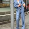 2025 Spring and Autumn New Fashion Single-breasted Casual Suit Cardigan Top Lace-up Pants Two-piece Women's Clothing