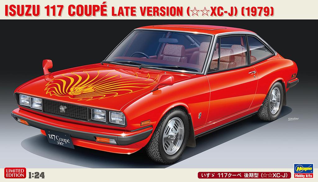 Hasegawa Isuzu 117 Coupe Late Model Пластиковая модель 20628 1/24 XC-J