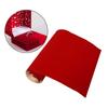 Задняя самоклеящаяся пластина из фетра, бархата, велюровой ткани, наклейка для рукоделия, красная