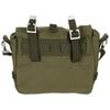 Немецкая федеральная боевая хлопковая сумка малая ОЛИВКОВАЯ [MFH], 100% Канвас, 24x20x8см, 4л, -