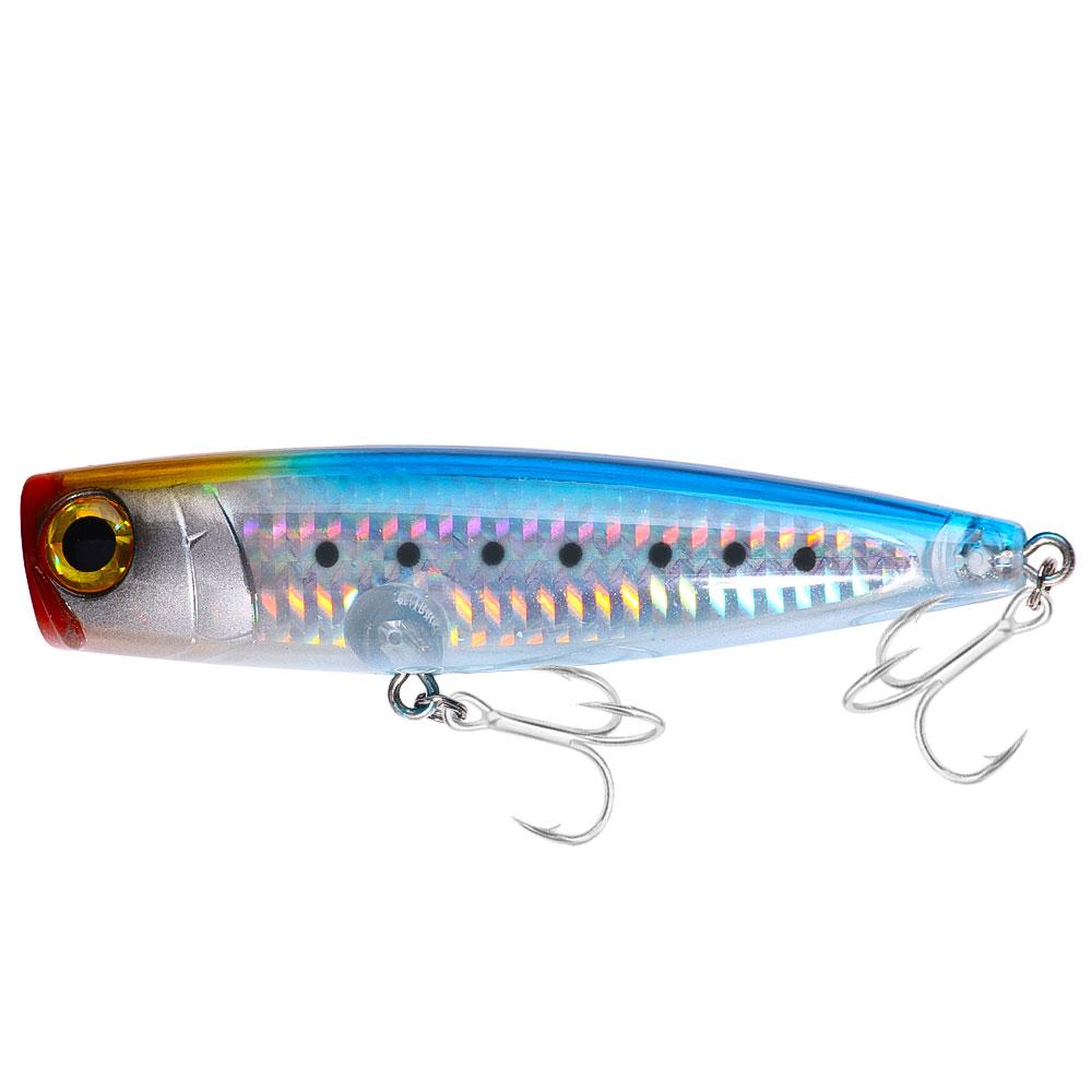 Topwater Popper Floats Fishing Head Lure Trolling Whopper Sea Fishing Popper Lure Wobbler Baits Artificial Baits