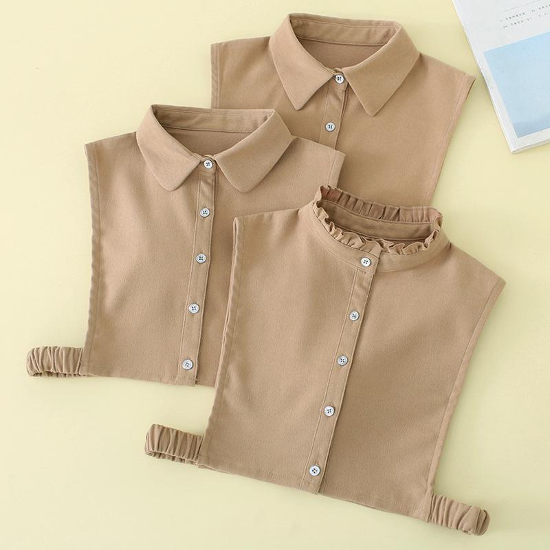 XXL Formal Suits Corduroy Fake Collar Mens Shirt Detachable Collars False Collar Lapel Woman Removable Decoration