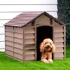 VidaXL Dog Niche Brown 86x84x82 Cm Polypropylene 94214
