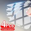 4 шт. Премиум закаленное стекло Защитная пленка для экрана для iPhone 14 13 12 11 PRO MAX MINI X XR XS XSMAX 5S 6 6S 7 8 Plus