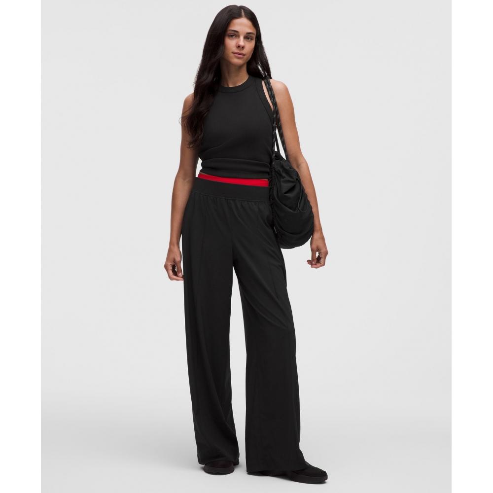 Штаны Lululemon Brizzly со средней посадкой, Regular *Trim Blk
