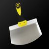 Arc Putty Shovel Durable Paint Feed Filling Scraper Painters Tool Ash Shovel Construction Worker