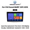 10-дюймовая Android 14 автомагнитола, мультимедийный видеоплеер для Volkswagen VW Passat B7 B6 2010-2015 Magotan CC, Carplay, GPS, WIFI, Автомагнитола