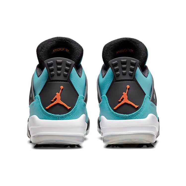 Мужские кроссовки Air Jordan 4 Golf NRG Torrey Pines Teal New-Emerald Grape-Ice CZ2439-300
