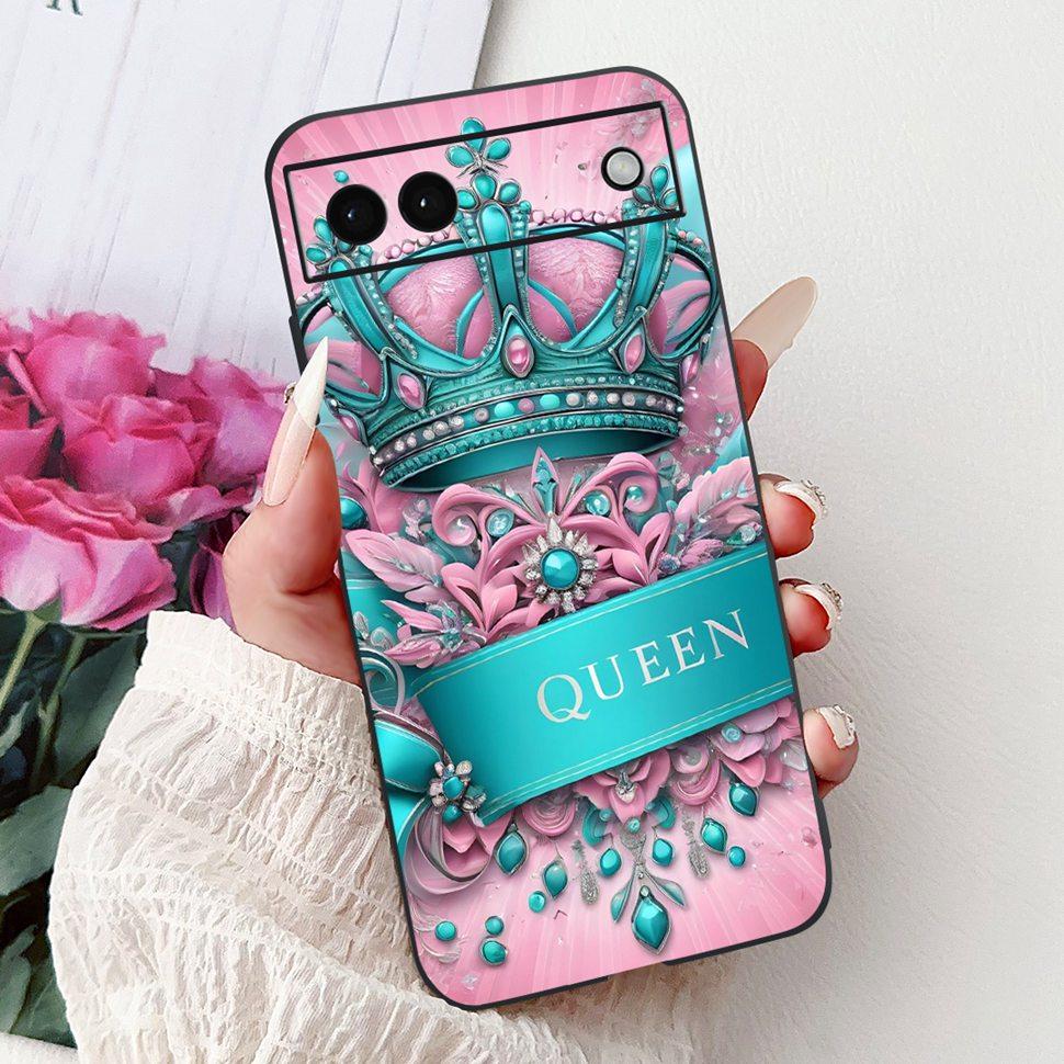 Luxury Painted Cover For Google Pixel 6A Case Soft Silicone Phone Case For Google Pixel 6A Google6A 2022 Back Cover 6.1"