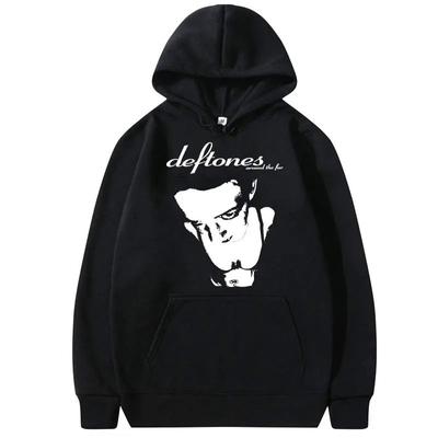 Толстовка с капюшоном для концертной группы Deftones Around The Fur Tour