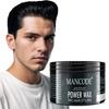 Mancode Power Wax Pro Крем-воск для укладки волос Уровень фиксации 5 | Сильная фиксация 24 часа и матовый финиш | Легко смывается и гибкая укладка | Питательная формула с