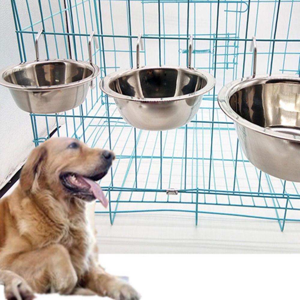 С Зажимом Подвесной Съемный Миска для Корма для Попугая Миска для Клетки Попугая Поилка для Питомца Чашка для Кормления Птиц