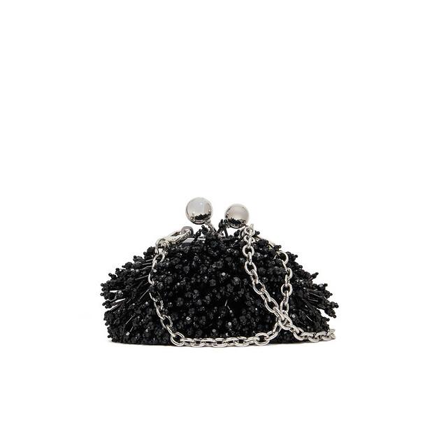 Handbag Weekend Max Mara Dotto 2525726024650 Black