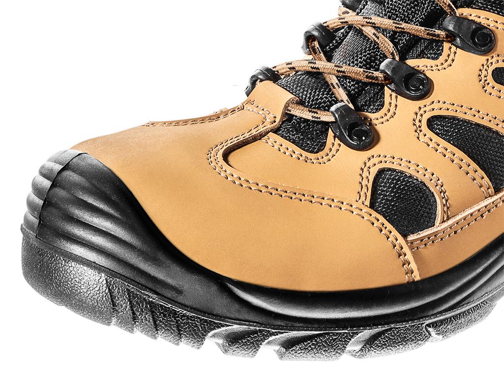 S3 SRC Work Boots, Metal Free, Size 45
