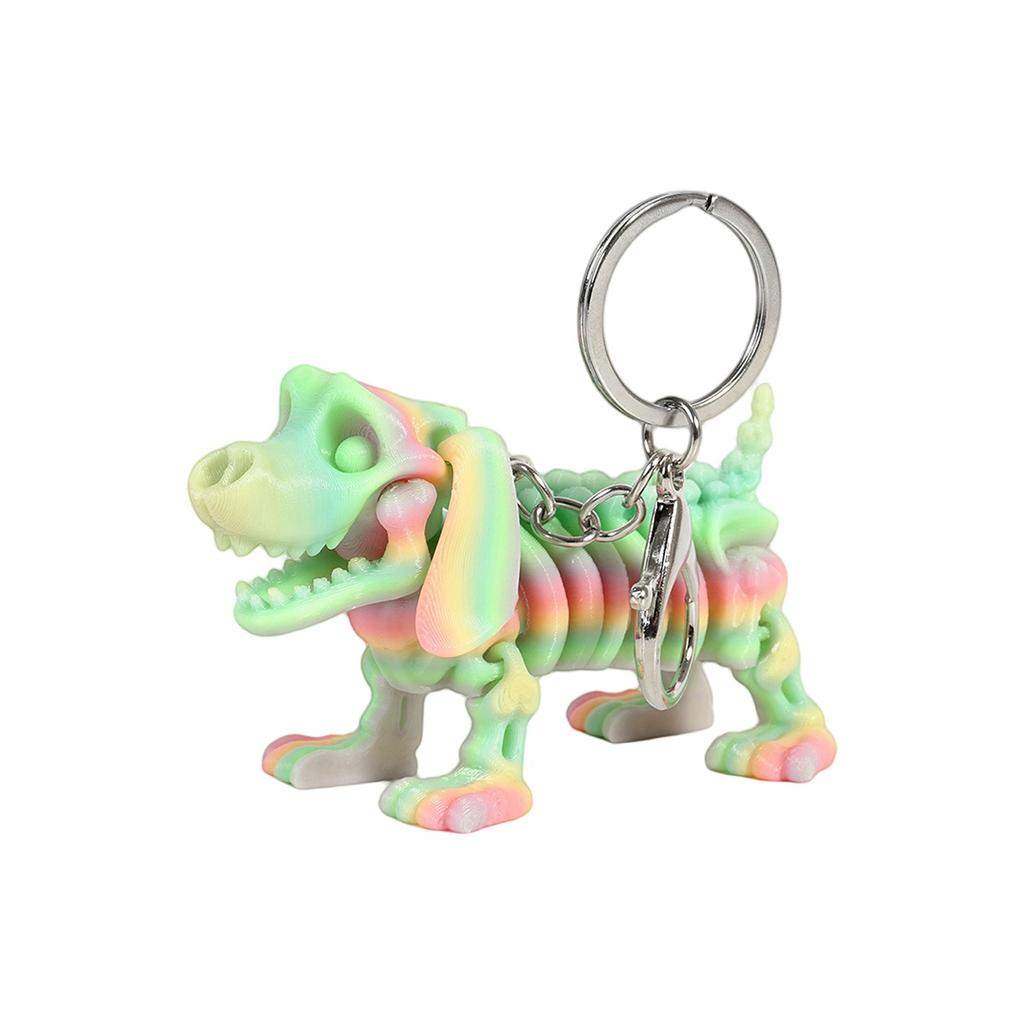 3D-печатный милый трехмерный брелок для ключей школьный рюкзак маленький кулон подарок маленький орнамент