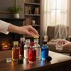 50x Bottle Caps fi18 18x12 Mini Aluminum Alcohol Liqueurs