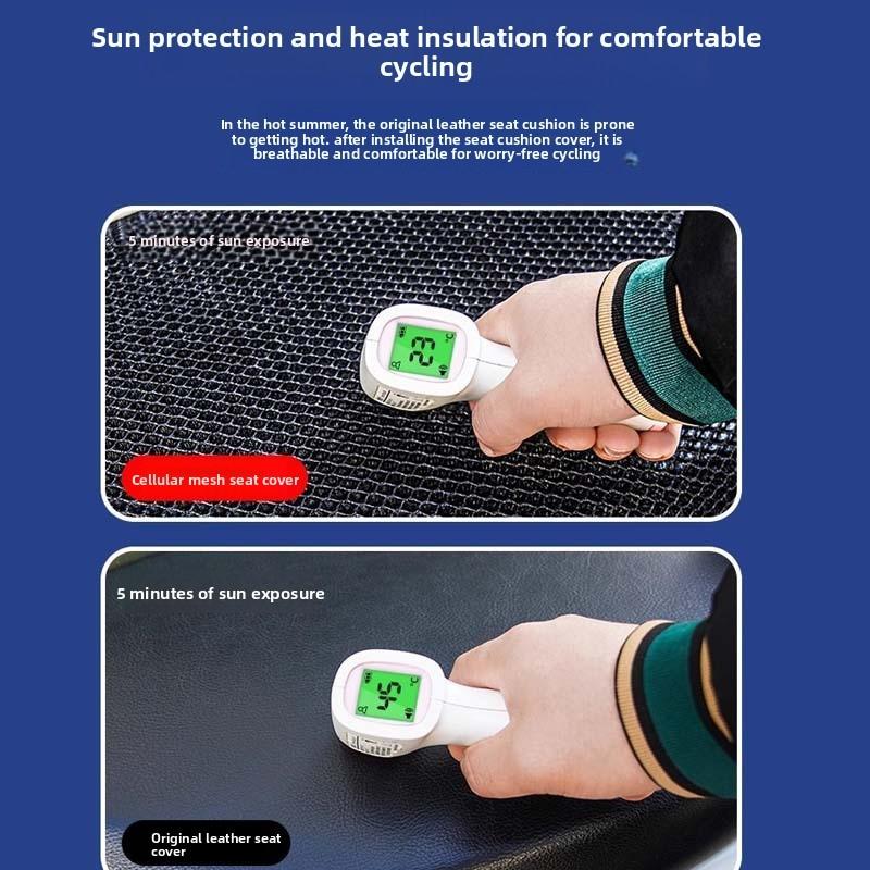 For CFMOTO 800MT 800 MT Explore 700MT 700 MT Motorcycle Mesh Seat Cushion Cover Protection Insulation Breathable Seat Cover