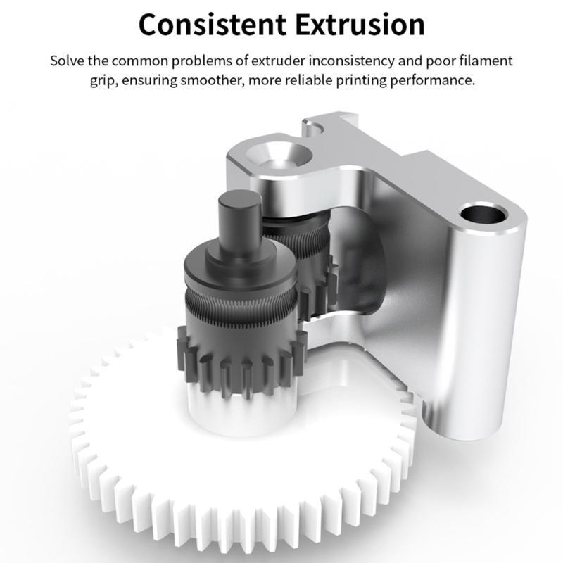 Extrusion Head Gear Set For 5M 3D Printer From Mold Steel Corrosion Resistant Gear 1 Set