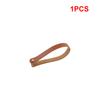 1/2PCS Cowhide Leather Pull Strap Belt Quick Release Rope Block Bag for Brompton Folding Bike Front Bag Carrier Block Strap
