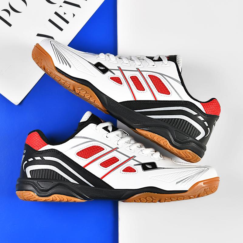 Мужские Новые Кроссовки для Настольного Тенниса Дышащие Уличные Оригинальные Кроссовки для Бадминтона Высокого Качества Большого Размера Износостойкие Волейбольные Кроссовки