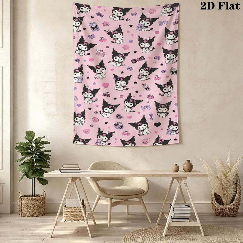 Rock Star Dreams Cute Guitar Wall Tapestry Tapestry Background Cloth Wallmounted Home Decor Work Of Art Soft