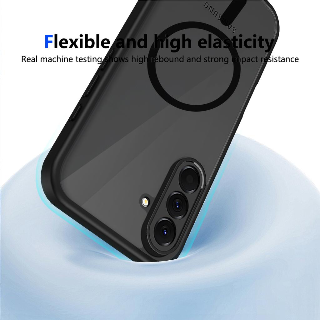 For Samsung Galaxy S26/S26 Pro Magnetic Case Skin Touch Matte PC + TPU Anti-Drop Phone Cover