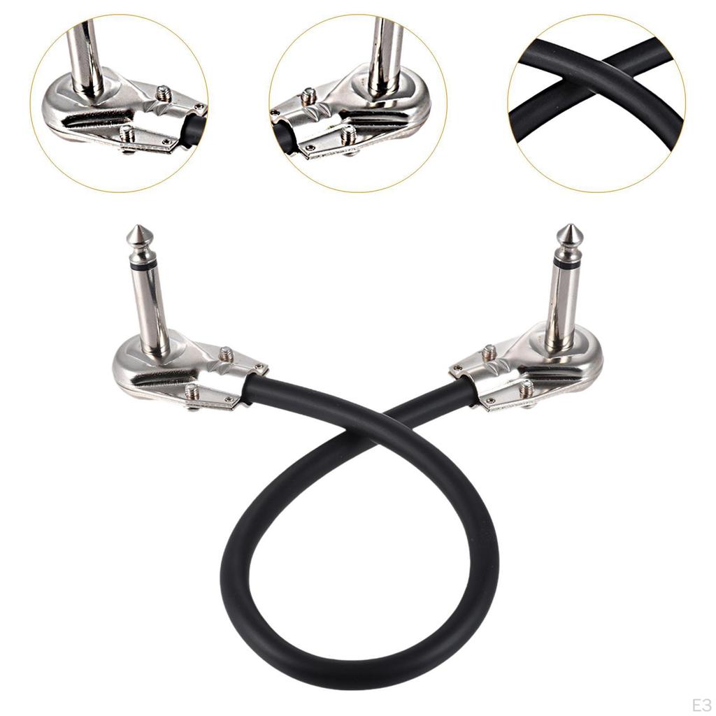 Гитарный соединительный кабель Педаль эффектов Шнур Чистый звук Простая установка Легкий многоцелевой