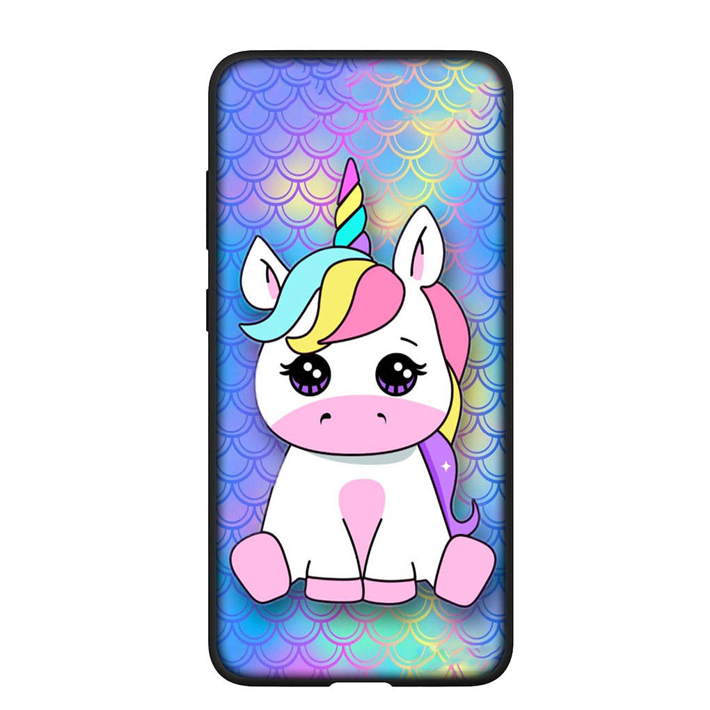 Чехол для телефона Samsung Galaxy S25 S24 S23 iPhone 16 15 Xiaomi Redmi Note 14 13 12 16E X 11 Pro Max OPPO Moto G85 G54 Huawei Poster Unicorn Horse Cover